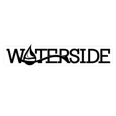 Waterside Aufkleber Waterside 262x57mm