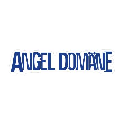 Angel Domäne Aufkleber AD-Fachversand 147x34mm