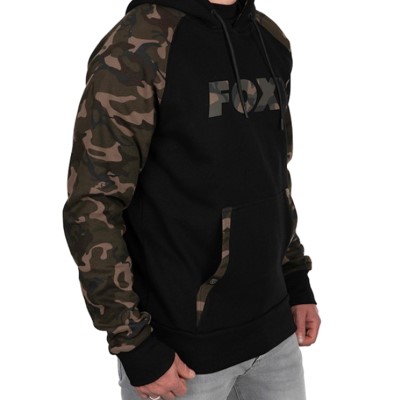 Fox Black/Camo Reglan Hoodie, Gr. M - schwarz