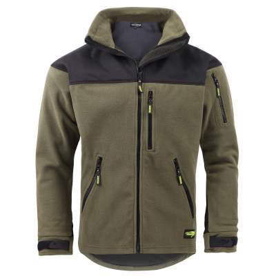 Legendfossil Fleecejacke Kalmar, olive black, Gr. XL