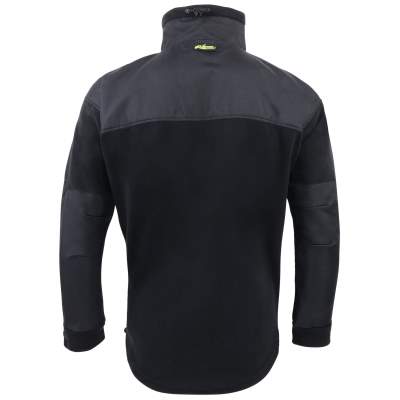 Legendfossil Fleecejacke Visby, black grey, Gr. L