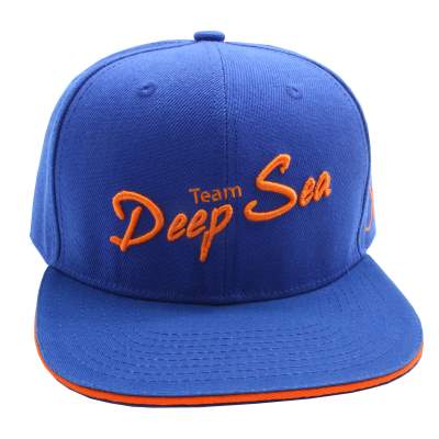 Team Deep Sea Snapback Cap Team Deep Sea Blau-Orange