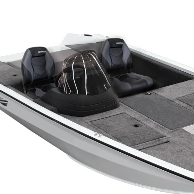 Waterside Luxus Low Back Bootssitz - Palmer - Dark Series black/grey