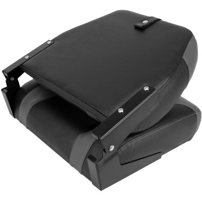 Waterside Luxus Low Back Bootssitz - Robson - Dark Series black grey