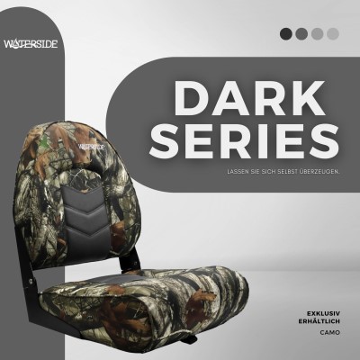 Waterside Luxus High Back Bootssitz Next Camo charcoal - camo