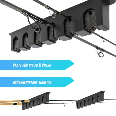 Waterside Deckenrutenhalter Wandrutenhalter