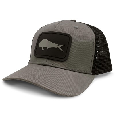 Dein Lieblingsangler DLA Trucker Cap grau - Mahi Mahi - Gr.uni
