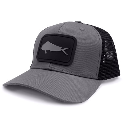 Dein Lieblingsangler DLA Trucker/Mesh Cap grau - Mahi Mahi - Gr.uni