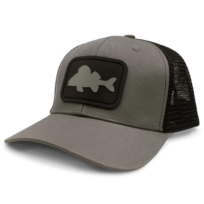 Dein Lieblingsangler DLA Trucker Cap grau - Perch - Gr.uni