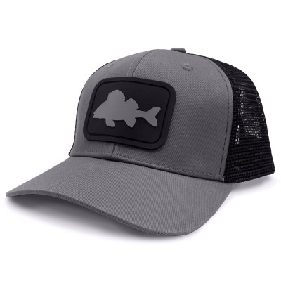 Dein Lieblingsangler DLA Trucker/Mesh Cap grau - Perch - Gr.uni