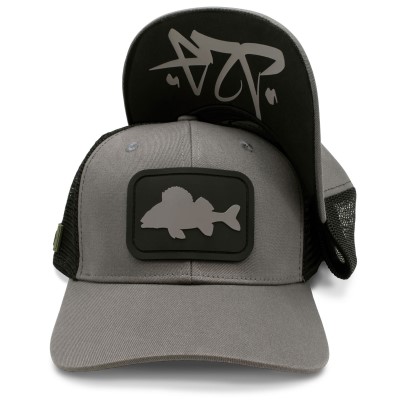 Dein Lieblingsangler DLA Trucker Cap grau - Perch - Gr.uni