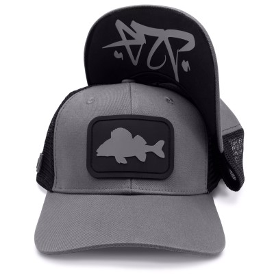 Dein Lieblingsangler DLA Trucker/Mesh Cap grau - Perch - Gr.uni