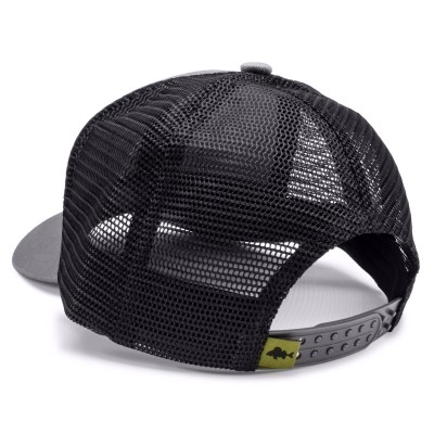 Dein Lieblingsangler DLA Trucker/Mesh Cap grau - Perch - Gr.uni