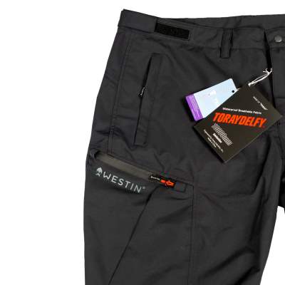 Westin W6 Rain Pants, Gr. XL - Steel Black