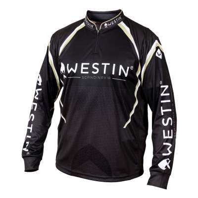 Westin LS Tournament Shirt, Gr. 3XL - Black/Grey