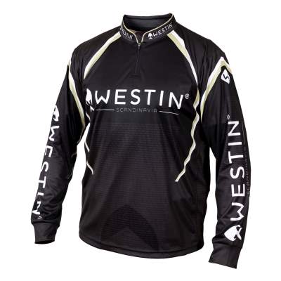 Westin LS Tournament Shirt Gr. L - Black/Grey