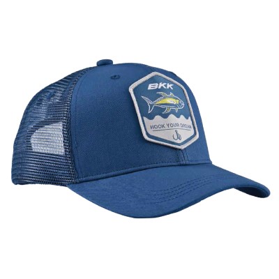 BKK Tuna Trucker Hat Trucker Cap Navy Blue