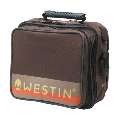 Westin W3 Rig Bag L Zubehör Angeltasche, 27x19x27cm - Grizzly Brown/Black