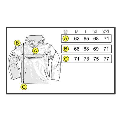 Hotspot Design Thermic Jacke Neopren HS Gr. L, camouflage - Gr.L - 1Stück