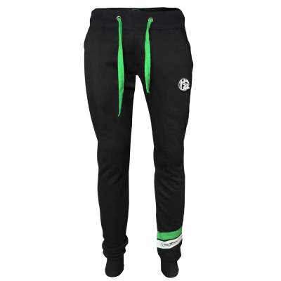 Hotspot Design Jogginghose HSD Green Stripes Gr. XL, black - Gr.XL - 1Stück