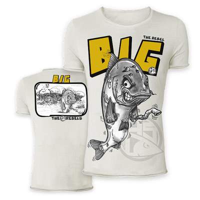 Hotspot Design The Rebels Collection T-Shirt Big Gr. L, weiß - Gr.L - 1Stück