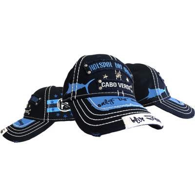 Hotspot Design Cap Big Game Cabo Verde, black/blue - Gr.uni - 1Stück