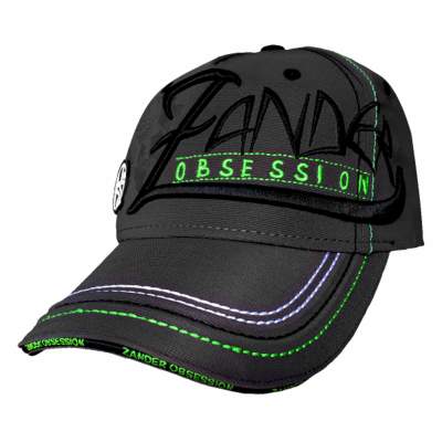 Hotspot Design Cap Zander Obsession black - Gr.uni - 1Stück