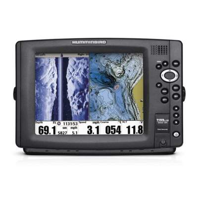 Humminbird Serie 1100 Echolot 1199cxi HD SI Combo Fischfinder