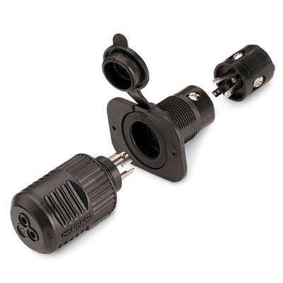 Minn Kota Stecker und Steckdose MKR-18 für 12-36 Volt Leitungen