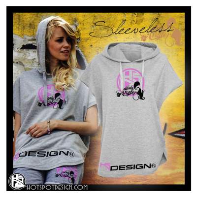 Hotspot Design Sleeveless Hoody Lady Angler - Size XS,