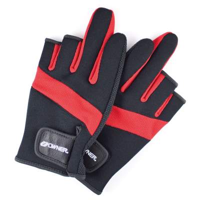 Owner Mesh Glove 3 finger cut M, - mixed color - Gr.medium