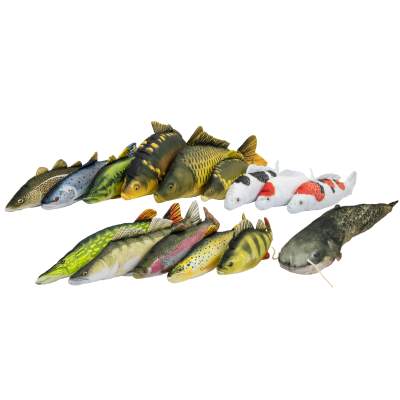 Gaby Kuscheltier Fisch, Forellenbarsch (Schwarzbarsch) - 65cm