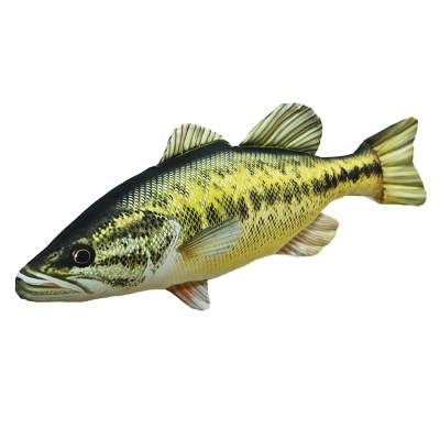 Gaby Kuscheltier Fisch, Forellenbarsch (Schwarzbarsch) - 65cm