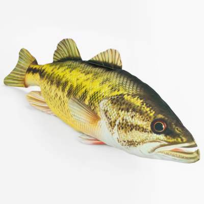 Gaby Kuscheltier Fisch Schwarzbarsch - 65cm