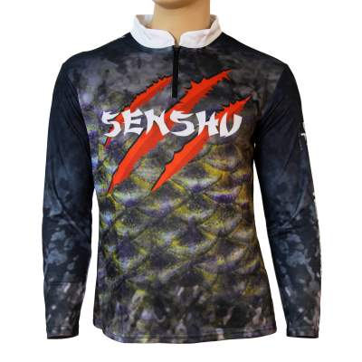 Senshu Tournament Jersey (Westin, Berkley, Penn, Abu Garcia, Svartzonker uvm.) Angel Trikot grau - Gr. XL