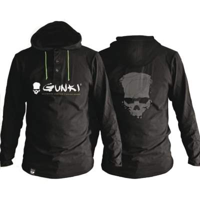 Pezon & Michel Kapuzen Sweat Gunki Gr. M Schwarz - Gr.M