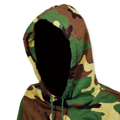 Pro Company Kaputzen Sweatshirt M Camou Woodland PC - Gr.M
