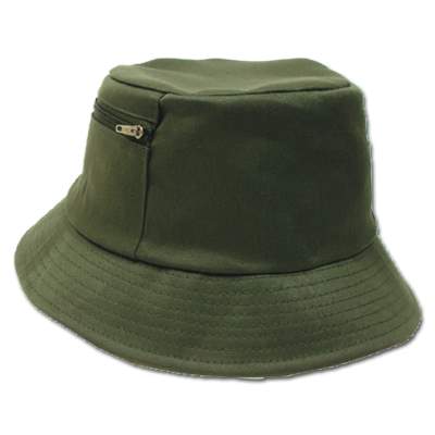 Angel Domäne Anglerhut Fischermütze olive Gr. 59, khaki - Gr.59