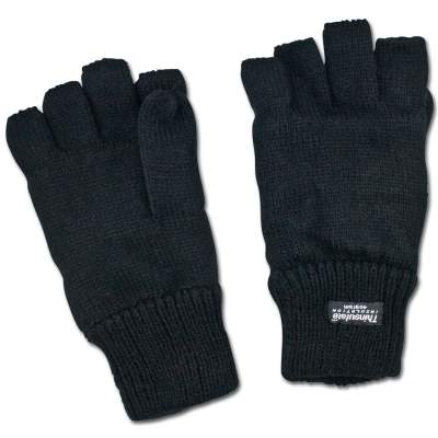 Angel Domäne Strickhandschuh ohne Finger, mit Thinsulatefutter M schwarz - Gr.M