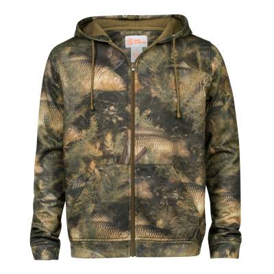 Fishouflage Carp Thermal Hooded Fleece Jacket Gr, L,