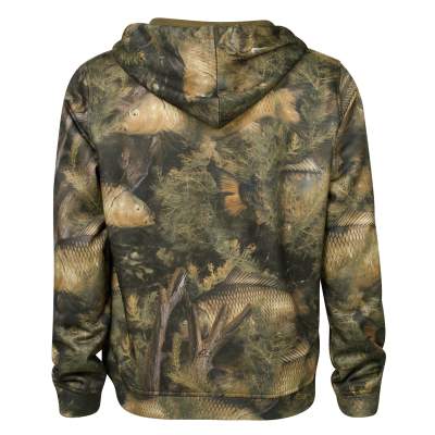 Fishouflage Carp Thermal Hooded Fleece Jacket Gr, XL