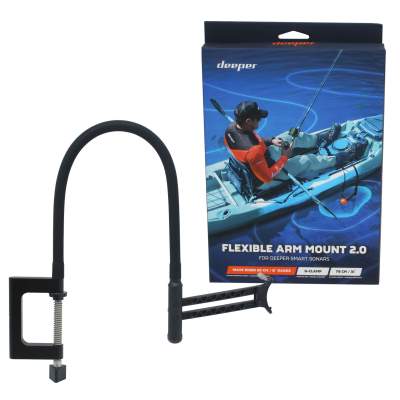 Deeper Flexible Arm Mount 2.0 für Deeper Smart Sonar, Deeper Flexibler Montagearm - Flexible Arm Mount 2.0