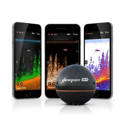 Deeper Smart Sonar Pro+ Smartphone Echolot mit Wifi und GPS,