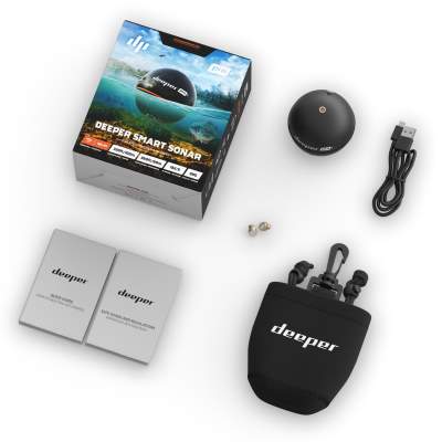 Deeper Smart Sonar Pro+ Geschenk Bundle inkl. Petzl Kopflampe,