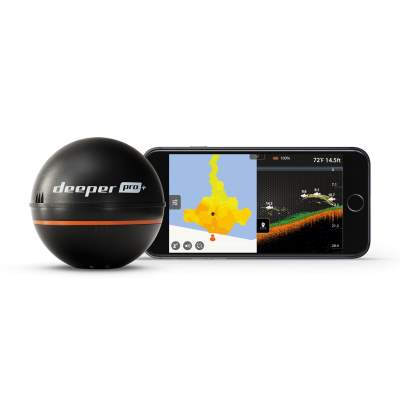 Deeper Smart Sonar Pro+ WIFI + GPS Geber inkl. Gerber Multitool,