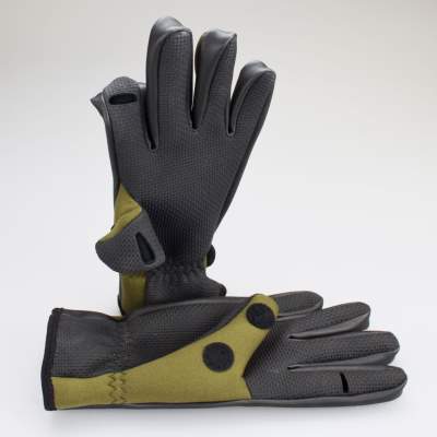 Mikado Royal Neopren Handschuhe mit Klappfingern M, - Gr.M