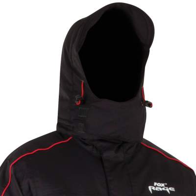 Fox Rage Rage Winter Suit Thermoanzug (Zweiteiler) Gr. L, - schwarz/rot - Gr.L