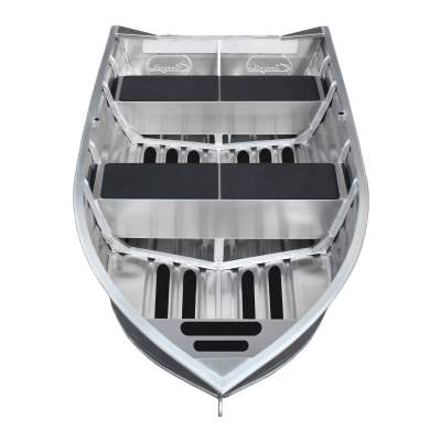 Kimple Trout 370 Alu Boot EVA-Sitz Anti-Slip Floor Angelboot 3,70m 10PS