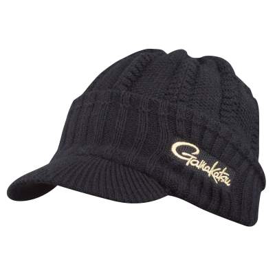 Gamakatsu Knit Cap Wintermütze schwarz