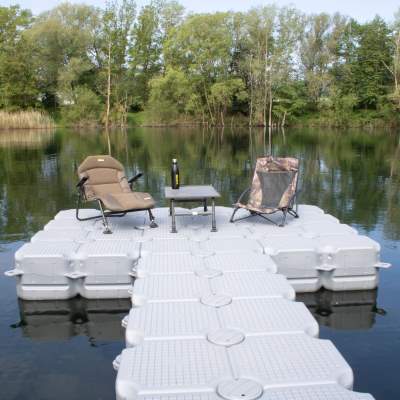 Waterside Schwimm Ponton doppelt 100x50x40 cm, 100x50x40 cm